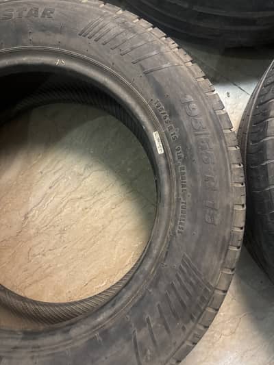 Used tyres of car