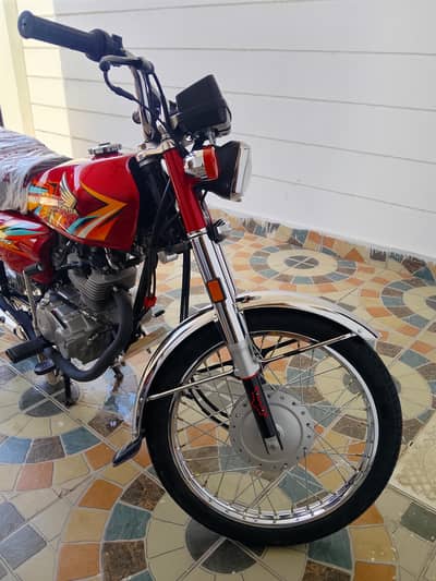 HONDA CG 125 2026 FOR SALE IN SARGODHA TOTAL JENIUN ON MY OWN NAME