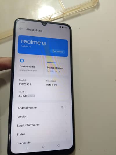 Realme Note 60x