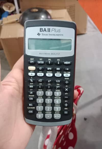 BA II PLUS TEXAS INSTRUMENT Financial Calculator