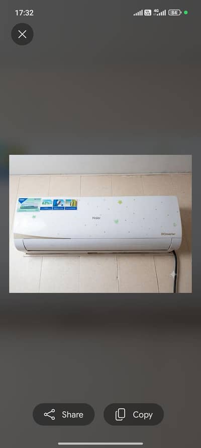 Haier 1.5 Ton Inverter DC AC for sale