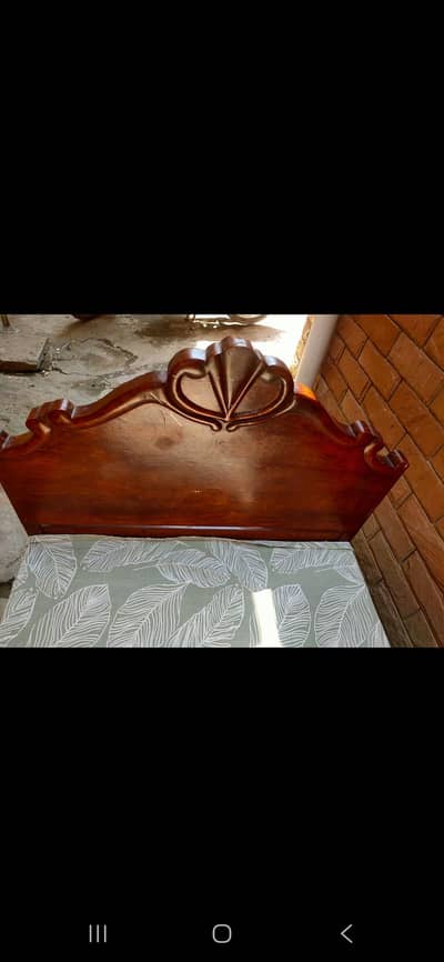 shisham wood singel bed
