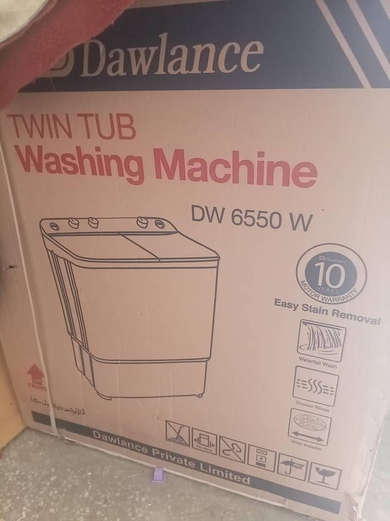 washing machine 1