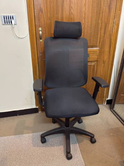 Premium High-Back Ergonomic Office/Gaming Chair (Mesh Back & Headrest