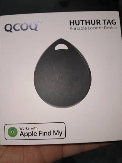 QCOQ HUTHUR TAG - Works with Apple Find My | AirTag Alternative`