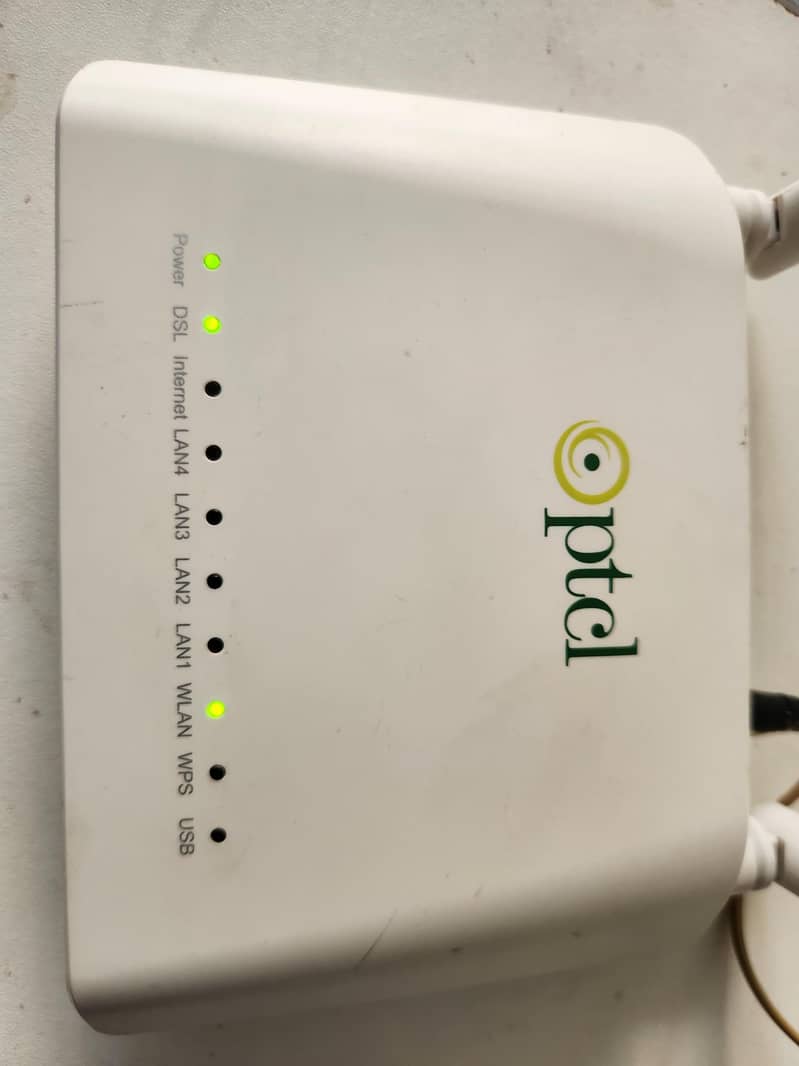 Ptcl  dsl modem 0