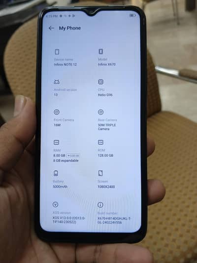 Infinix Note 12 G96