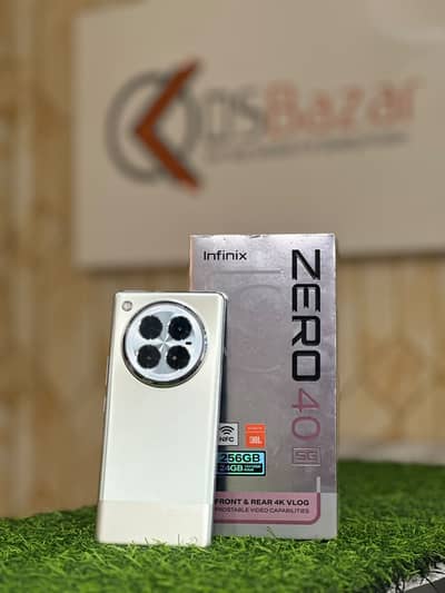 Infinix Zero 40 5G 12GB RAM 256GB Storage With Box & Charger