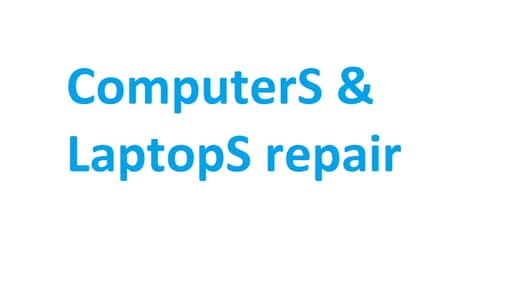 Laptops and computers
