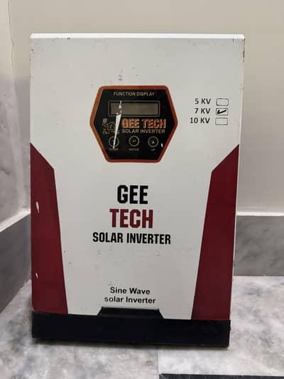Gee Tech 7kv solar inverter local brand