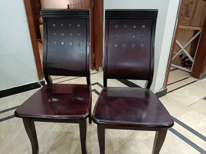 6 chairs dining table 1