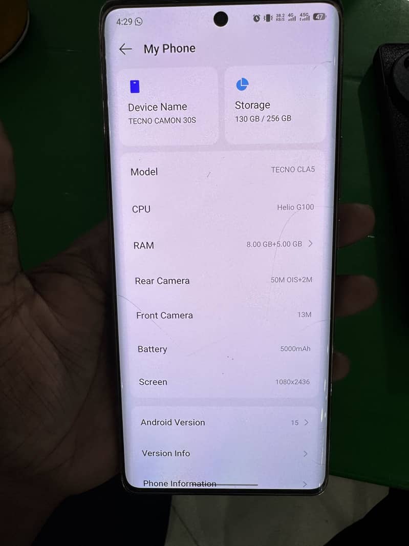 Tecno CAMON 30S 1