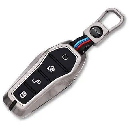 CAR BYD METAL KEY COVER KEY PROTECTION DUST PROOF SHOCK PROOF RUST PROOF SCRATCH PROOF ELEGANT LOOK