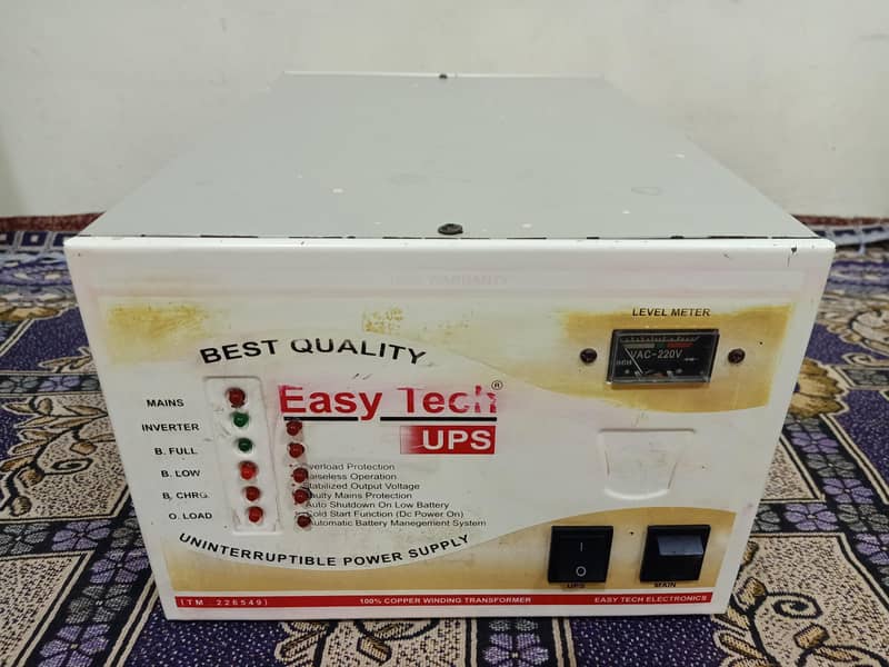 EASY TECH UPS 100% WORKING COPPER TRANSFARMER 1