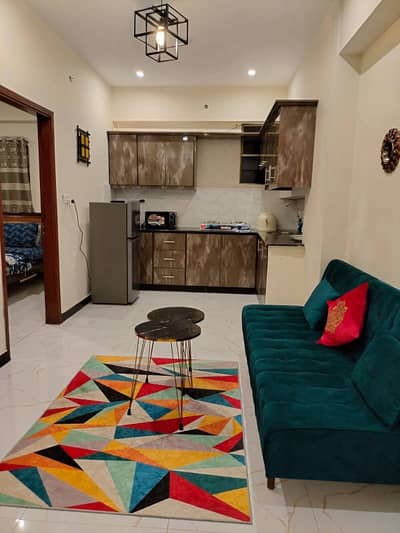 1 bed luxury furnished flat on per day rent