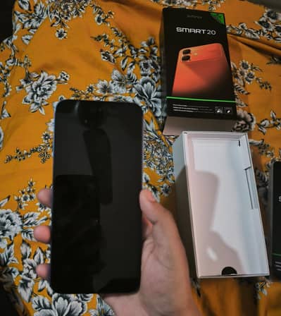 Infinix smart 20 PTA approved with box my WhatsApp number