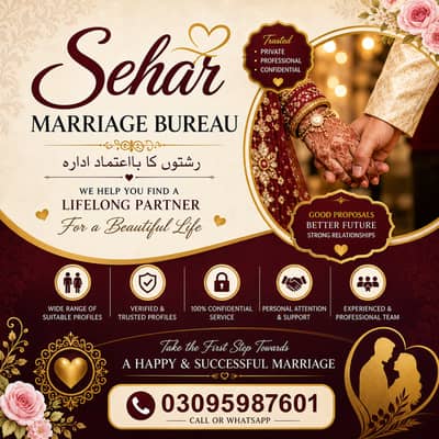 Marriage Bureau , Online Rishta Services , Abroad Proposals