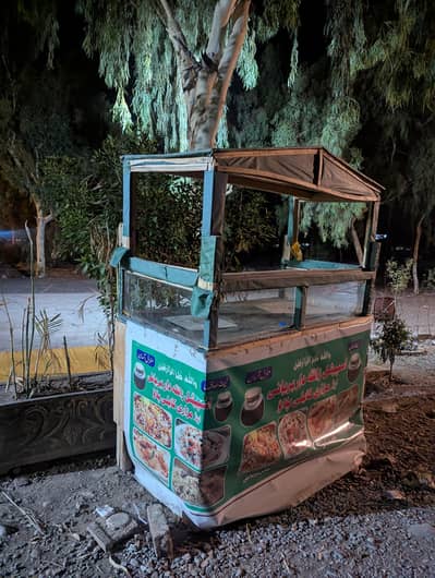selling bariyani stall