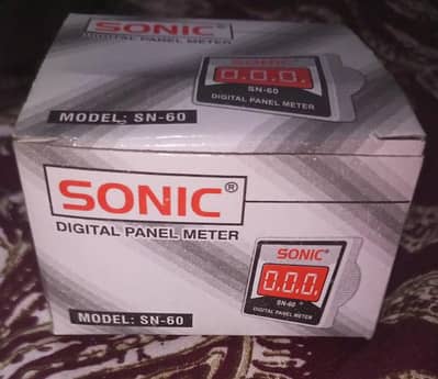 SONIC SN-60 Digital Panel Meter – New Box Pack