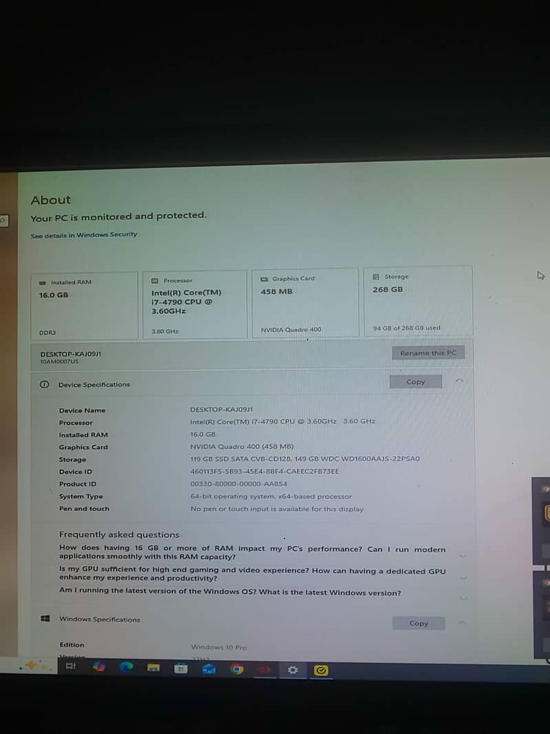core I7 4 th gen processor 4790 full setup 0
