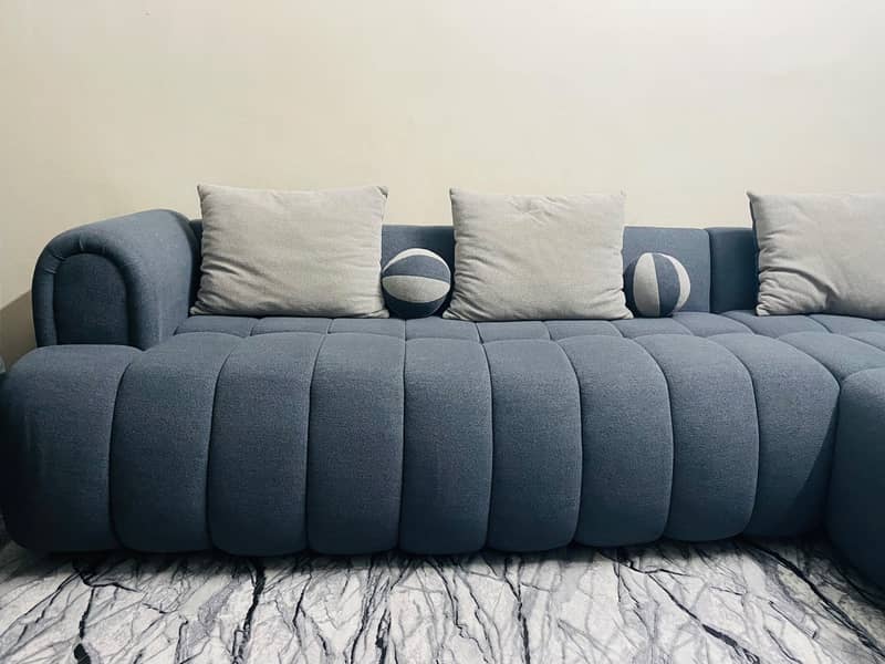 Used L shape sofa 1