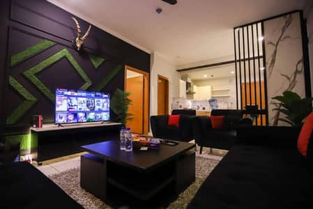 1 bed luxury furnished flat on per day rent