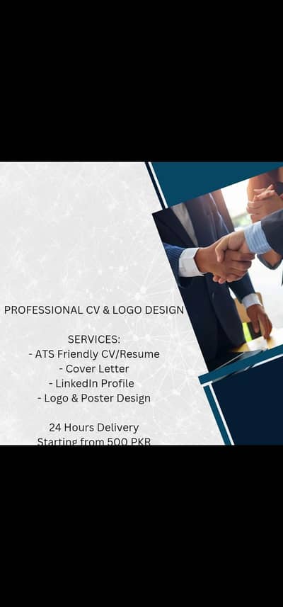 professional CV , resume  and Logo design services in Islamabad