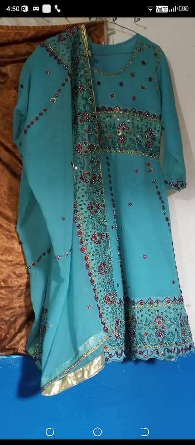 Blue colour 3 peice suit
