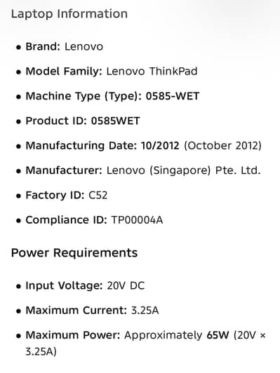 Laptop 3rd generation