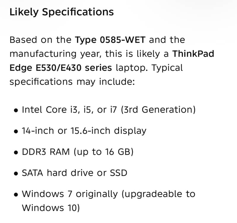 Laptop 3rd generation 1
