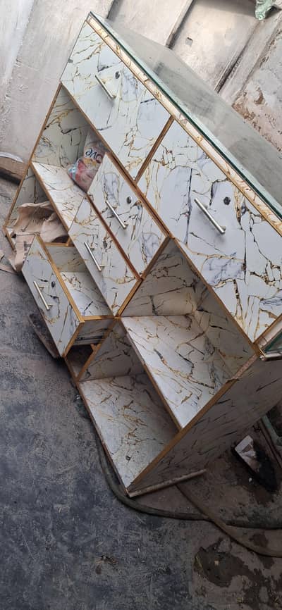 Shop counter less used