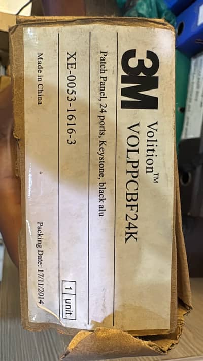 3M Volition 24-Port Keystone Patch Panel