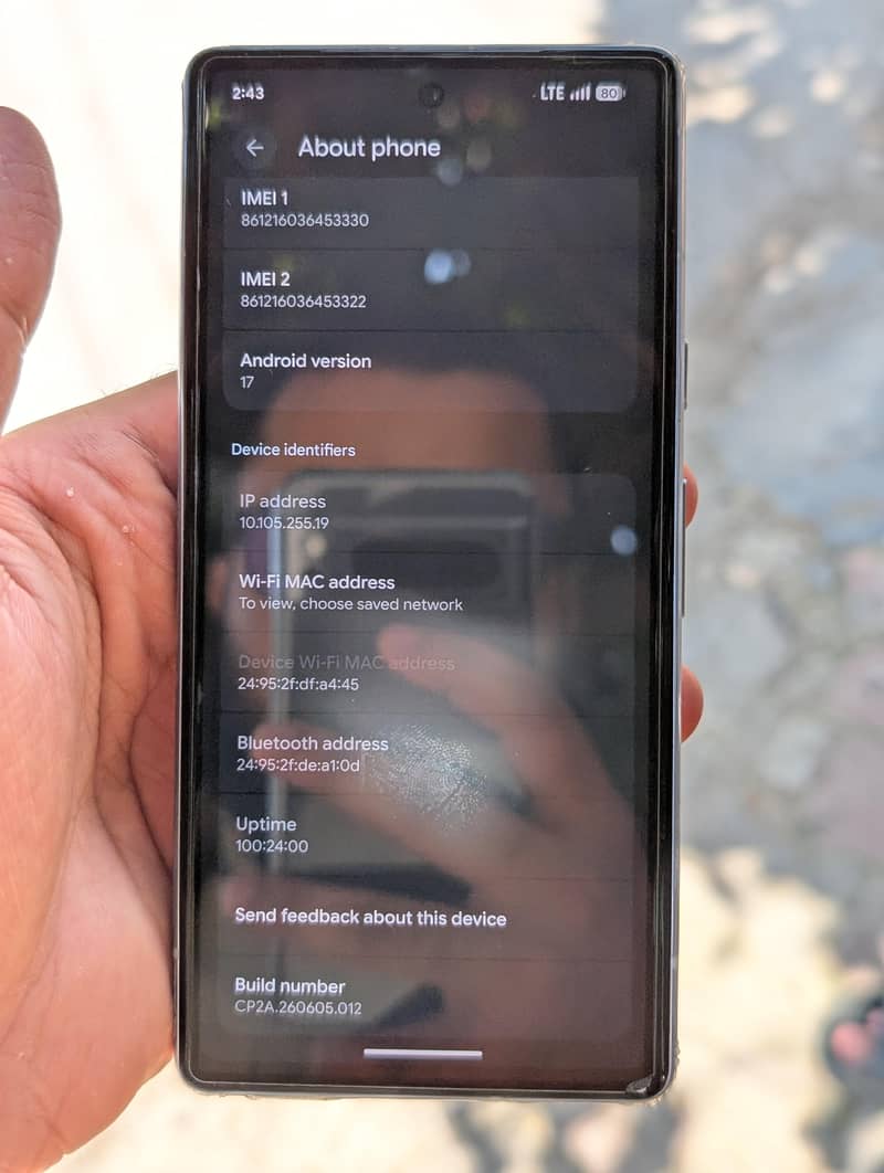Google Pixel 7a 8