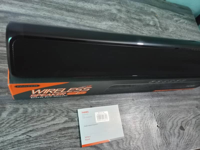 faster Bluetooth speaker bar. . . . 6