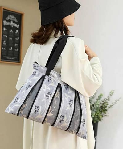 tote bag. ladies baby bag.
