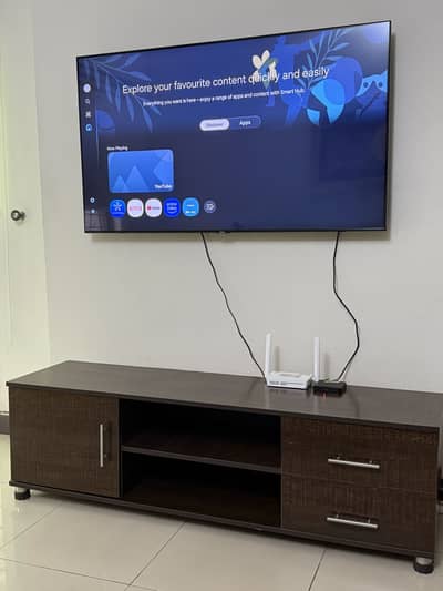 Modern Wooden TV Console