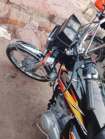Honda CG 125 EURO 2 black 2021 model hyd registered 1st owner