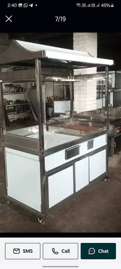 Burger Shawarma Counter Brand New