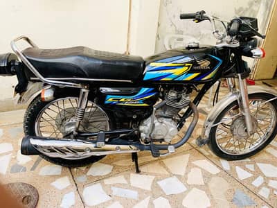 CG Honda 125 2016 model document complete Lahore register