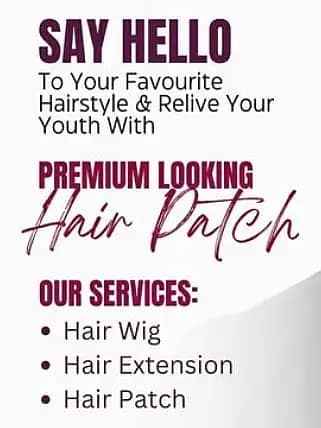 Premium Hair Patches & Wigs | Hair patch |Hair Wigs | Hair Replacement