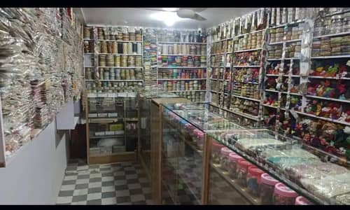 Running business for sale / Laces shop / profitable business for sale