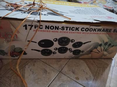 17 pc non stick