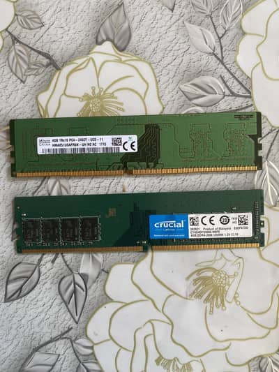 DDR4 Rams for sale 8Gb