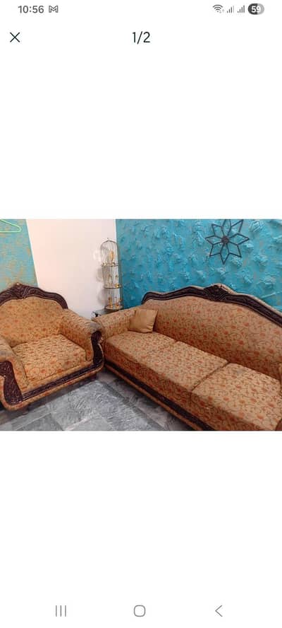 6 seater (1.2. 3 ) sofa set