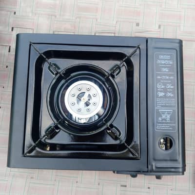 portable butane stove for camping and outdoor cooking