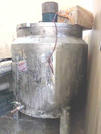 juice mixture boiler tank