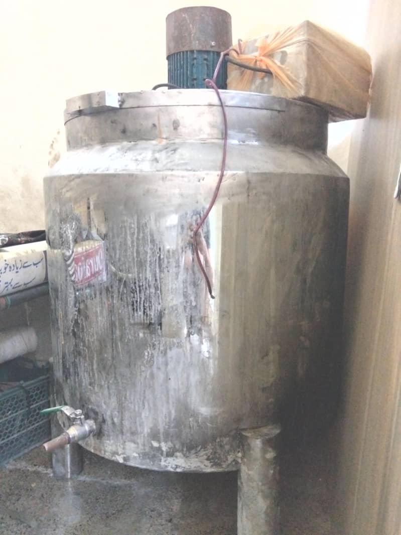 juice mixture tank 0