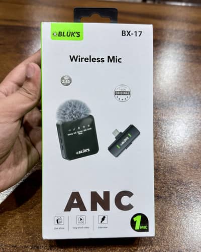 Bluk’s Wirless Mic ANC