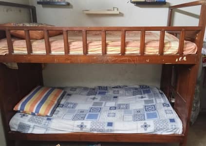 Bunk Bed 100% pure Diyar wood good condition