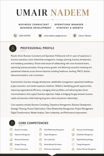 Professional Business Consultant for Startups, SMEs & Growing Business